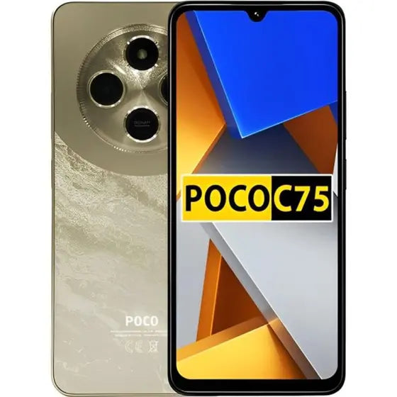 CEL XIAOMI POCO C75 DUAL 6.88" 6GB+128GB LTE 50MP/13MP GLOBAL DOURADO