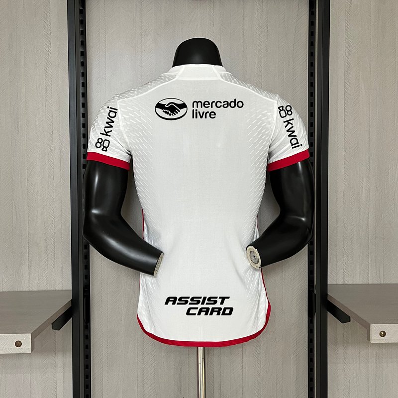 Camisa Flamengo Branca Patrocínio 2024/2025